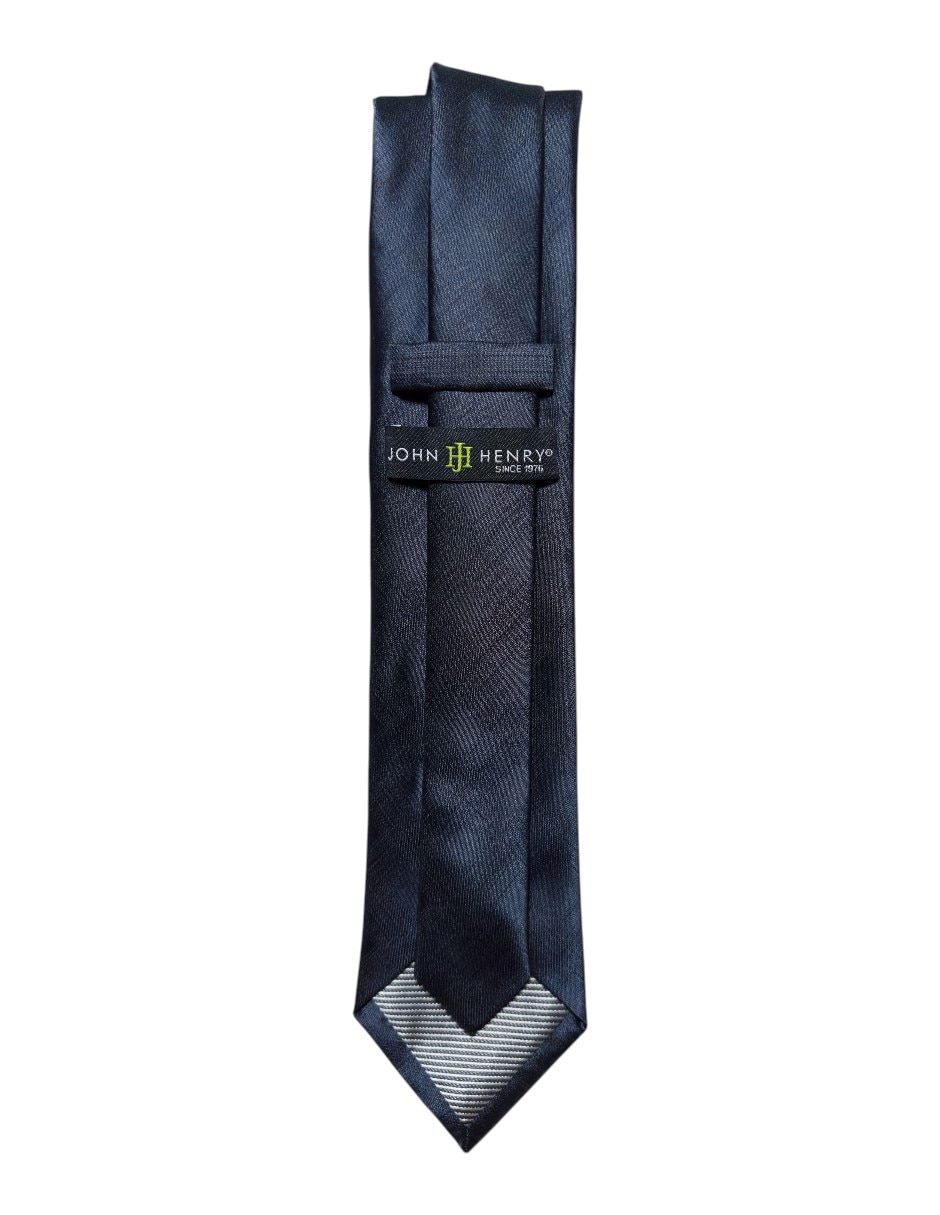 Corbata regular de seda estampado a cuadros para hombre 3