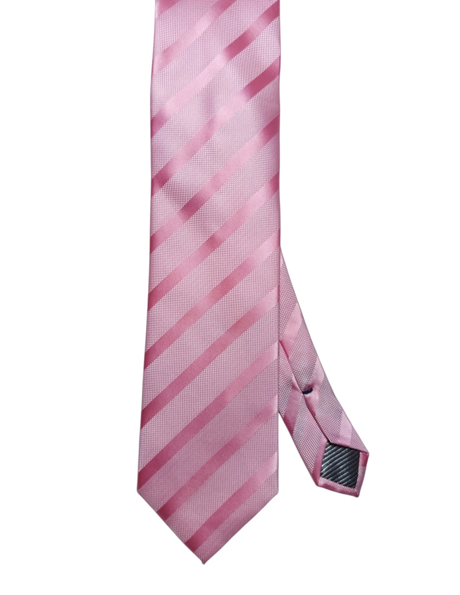 Corbata regular de seda estampado a rayas para hombre Corbata regular de seda estampado a rayas para hombre