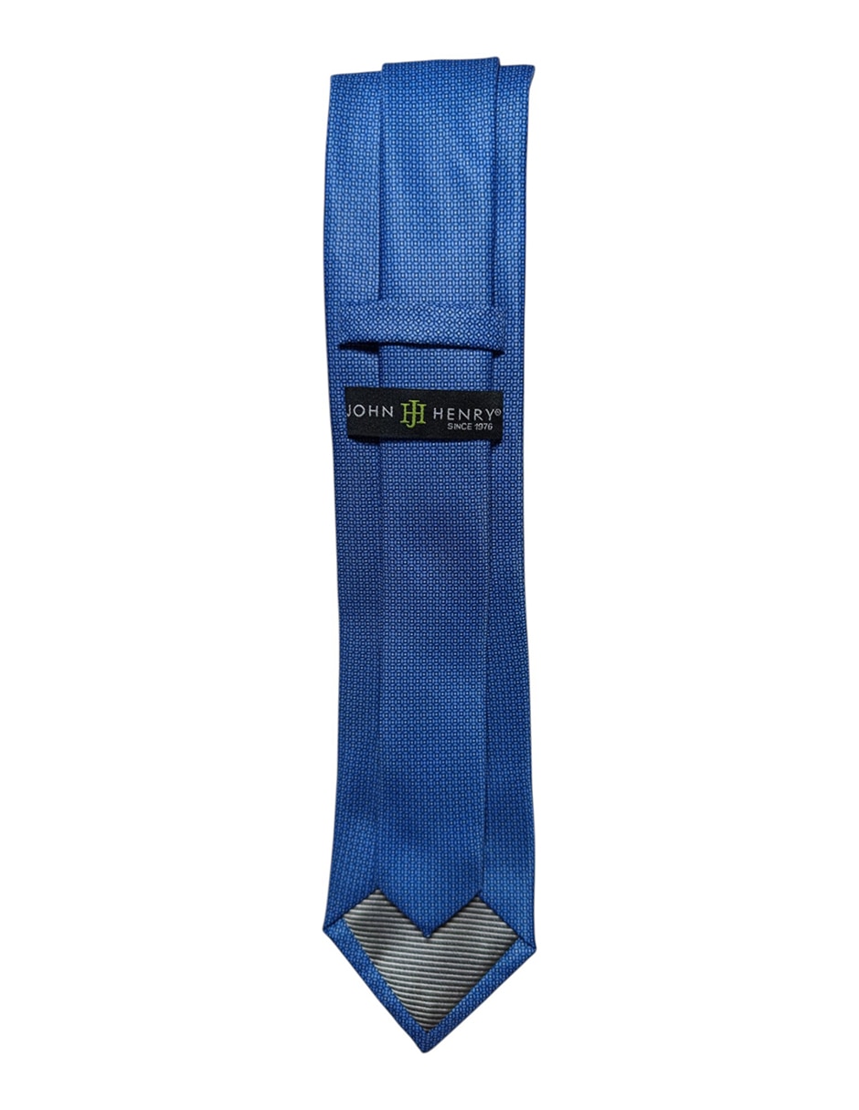 Corbata regular de seda estampado floral para hombre 3