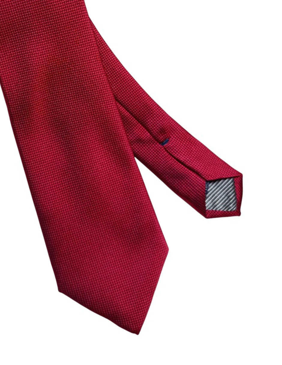 CORBATA JOHN HENRY GRÁFICO REGUL, ROJOA