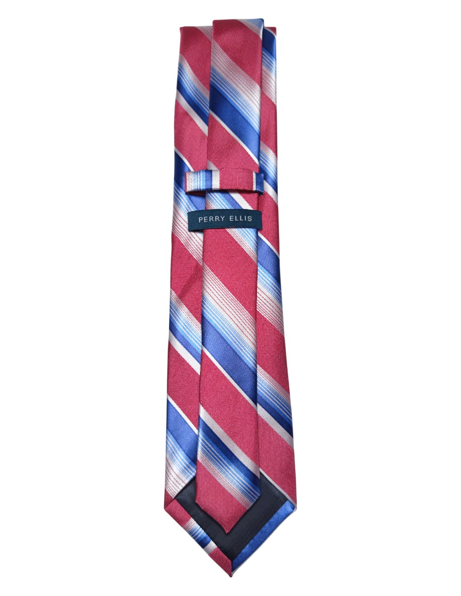 CORBATA PERRY ELLIS A RAYAS REGU, ROJOD