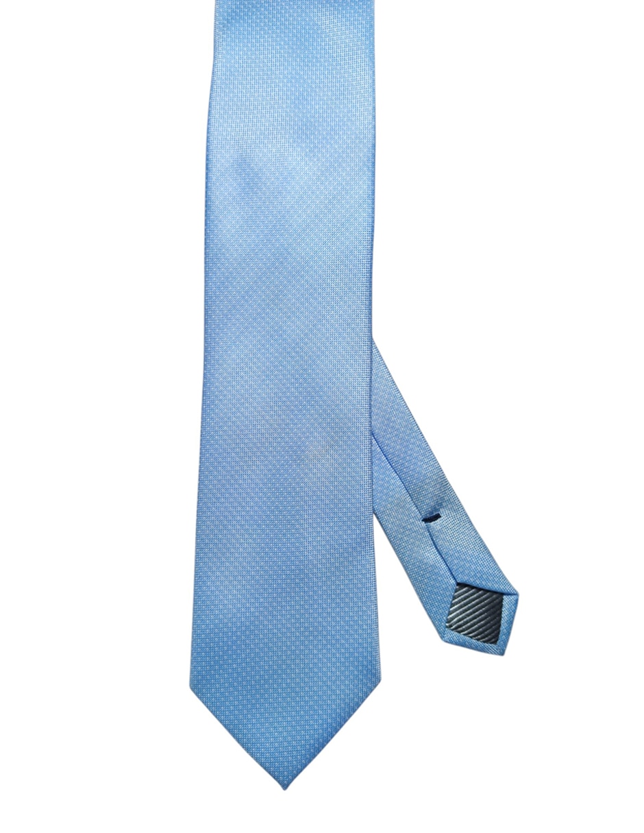 Corbata regular de seda estampada para hombre