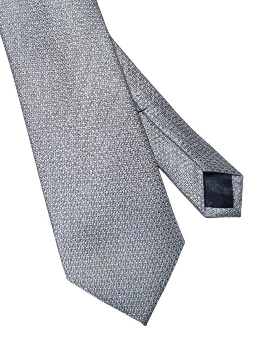 CORBATA PERRY ELLIS GRÁFICO , PLATEADOD