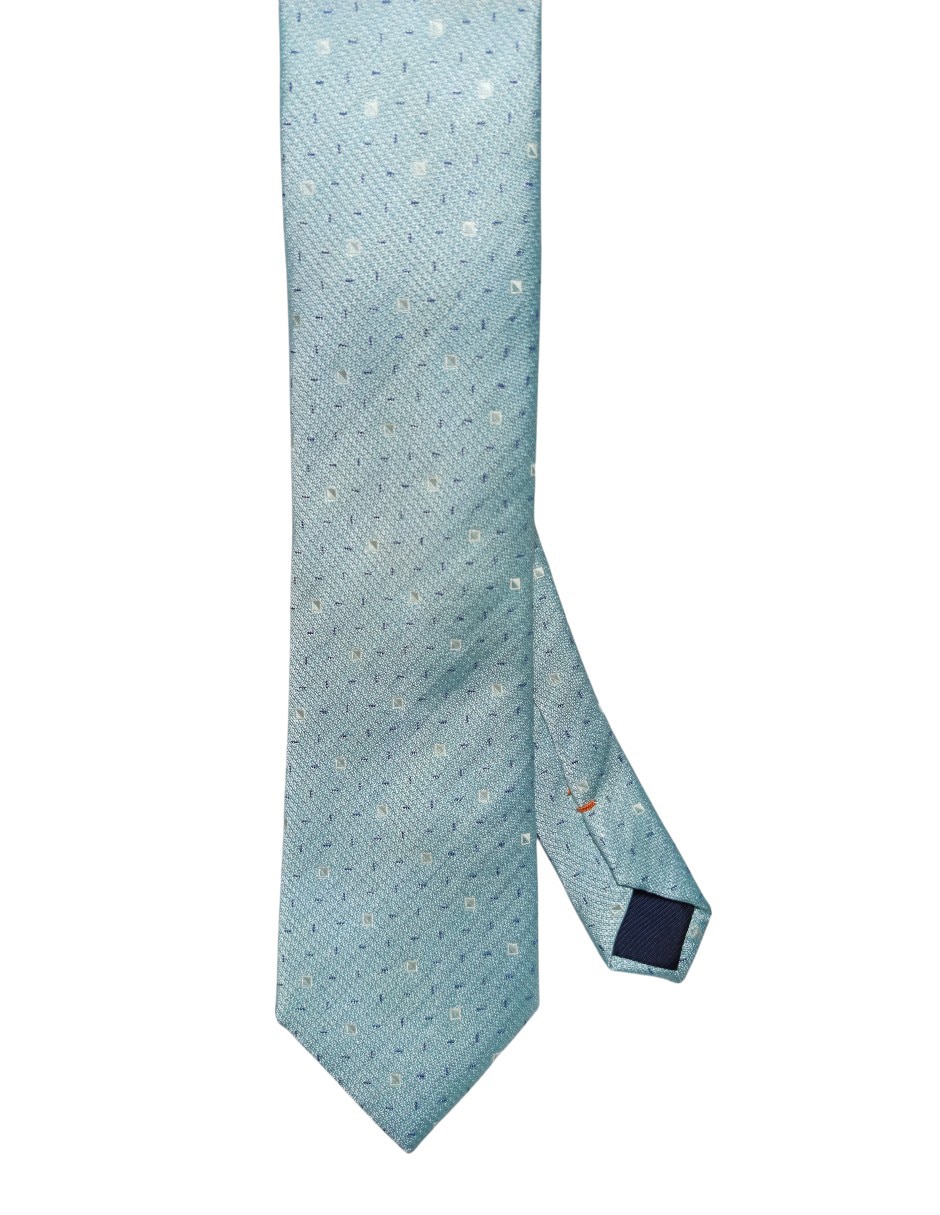 Corbata regular de seda para hombre