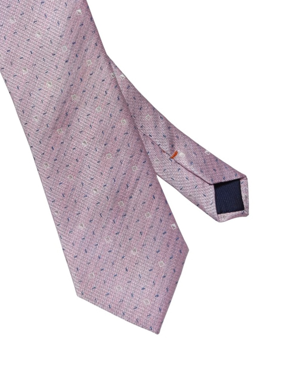 CORBATA JBE GRÁFICO REGULA, ROSA CLARO