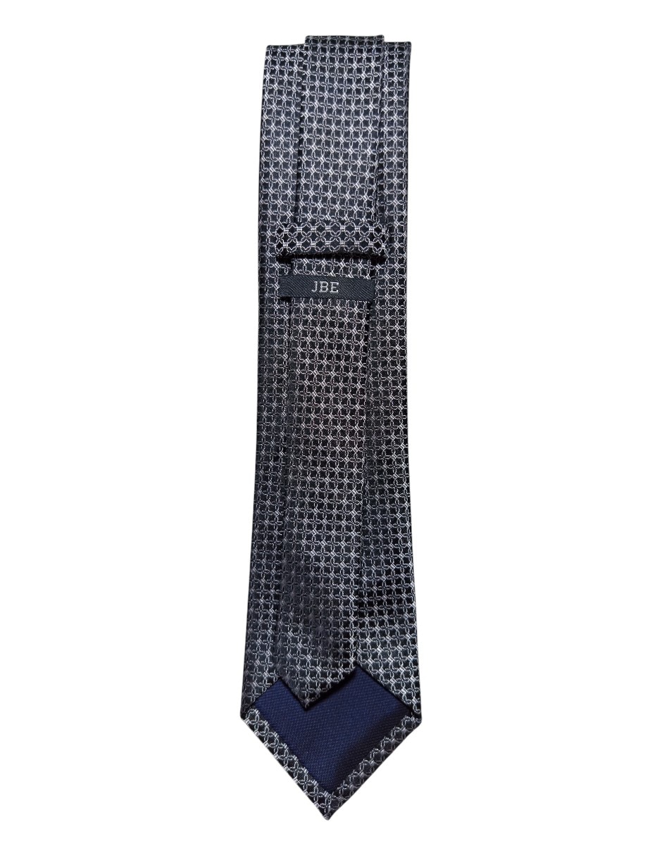 Corbata regular de seda estampada para hombre 3