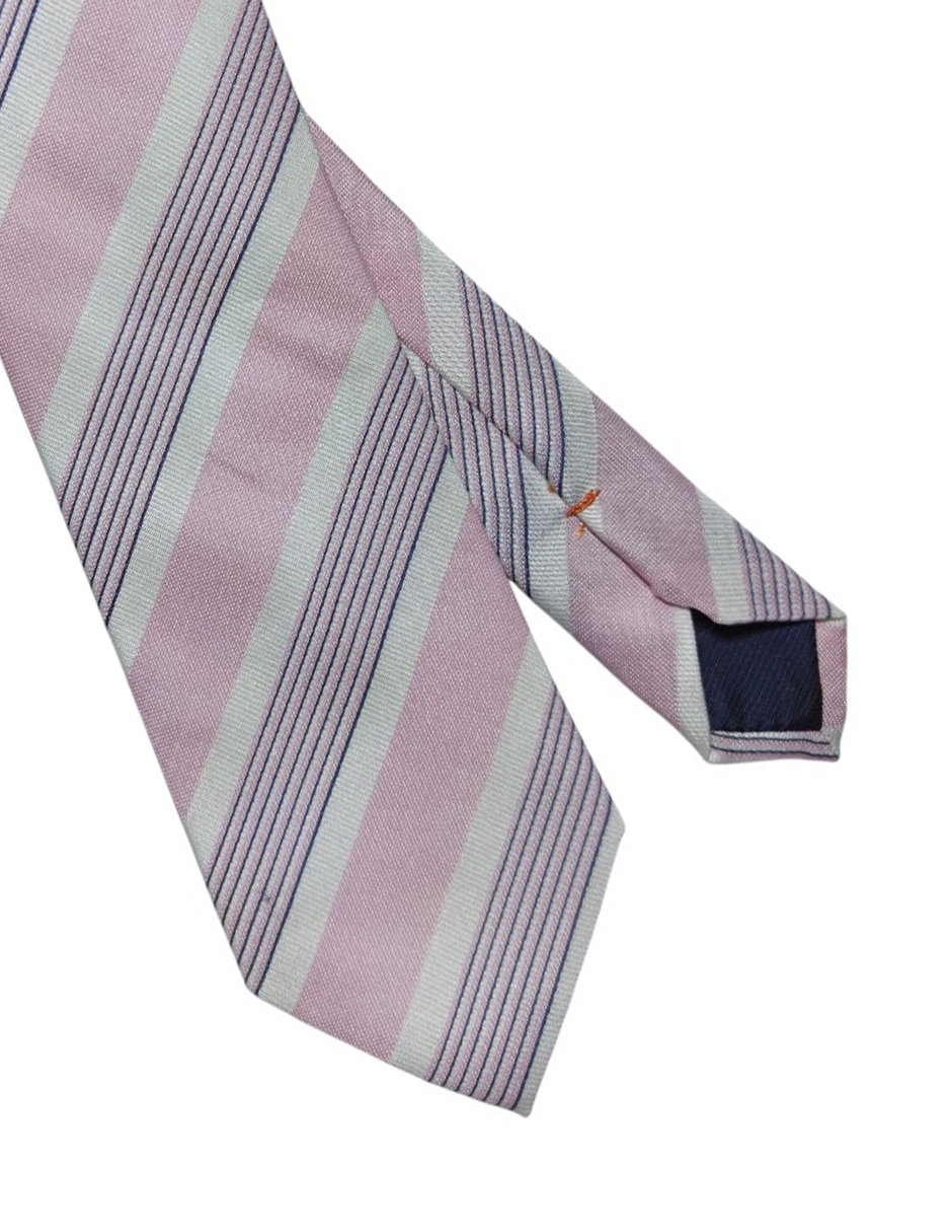 CORBATA JBE A RAYAS REGULA, ROSA CLARO