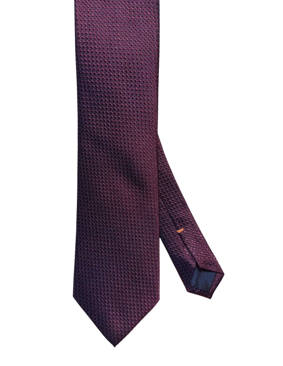 Corbata regular de seda para hombre
