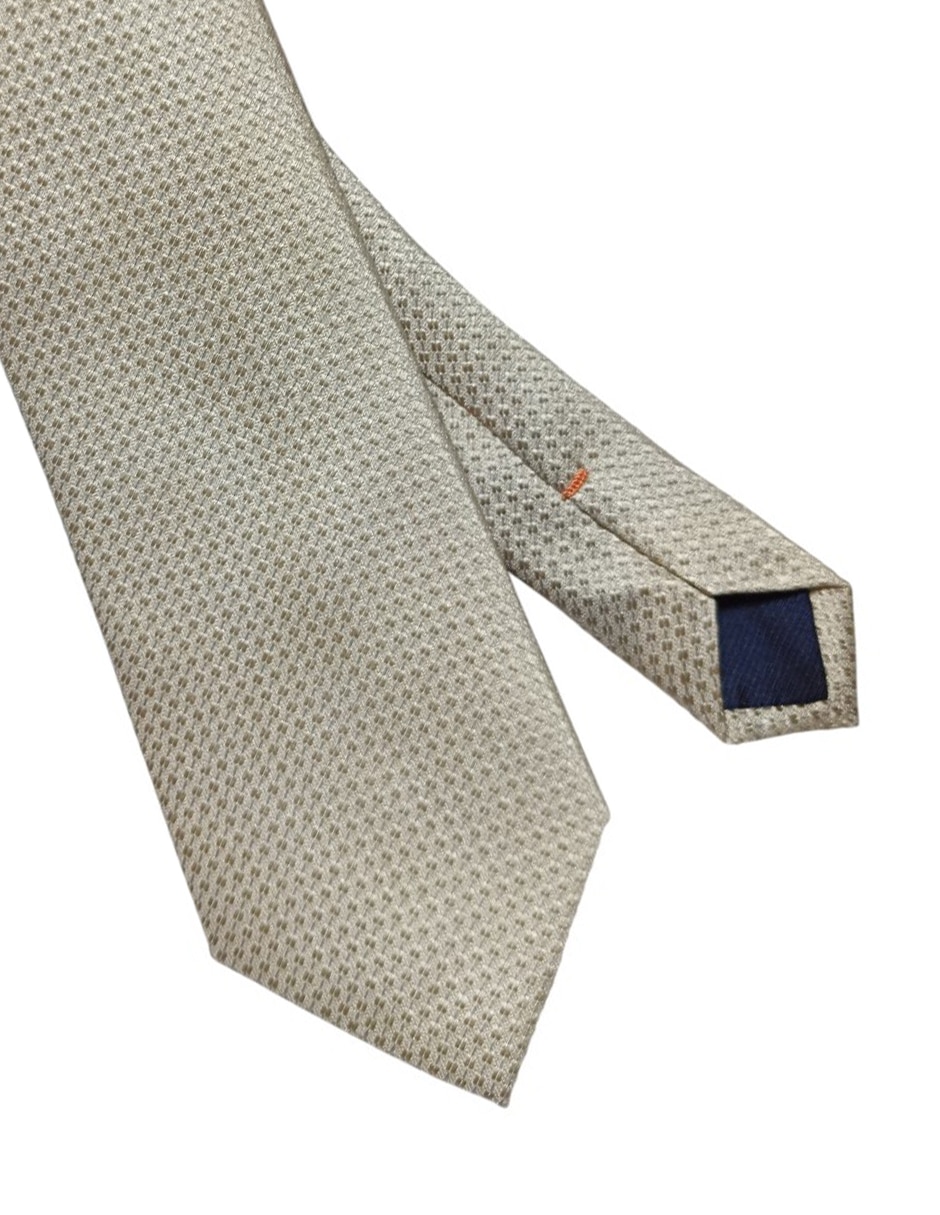 CORBATA JBE GRÁFICO REGULAR SED, BEIGE