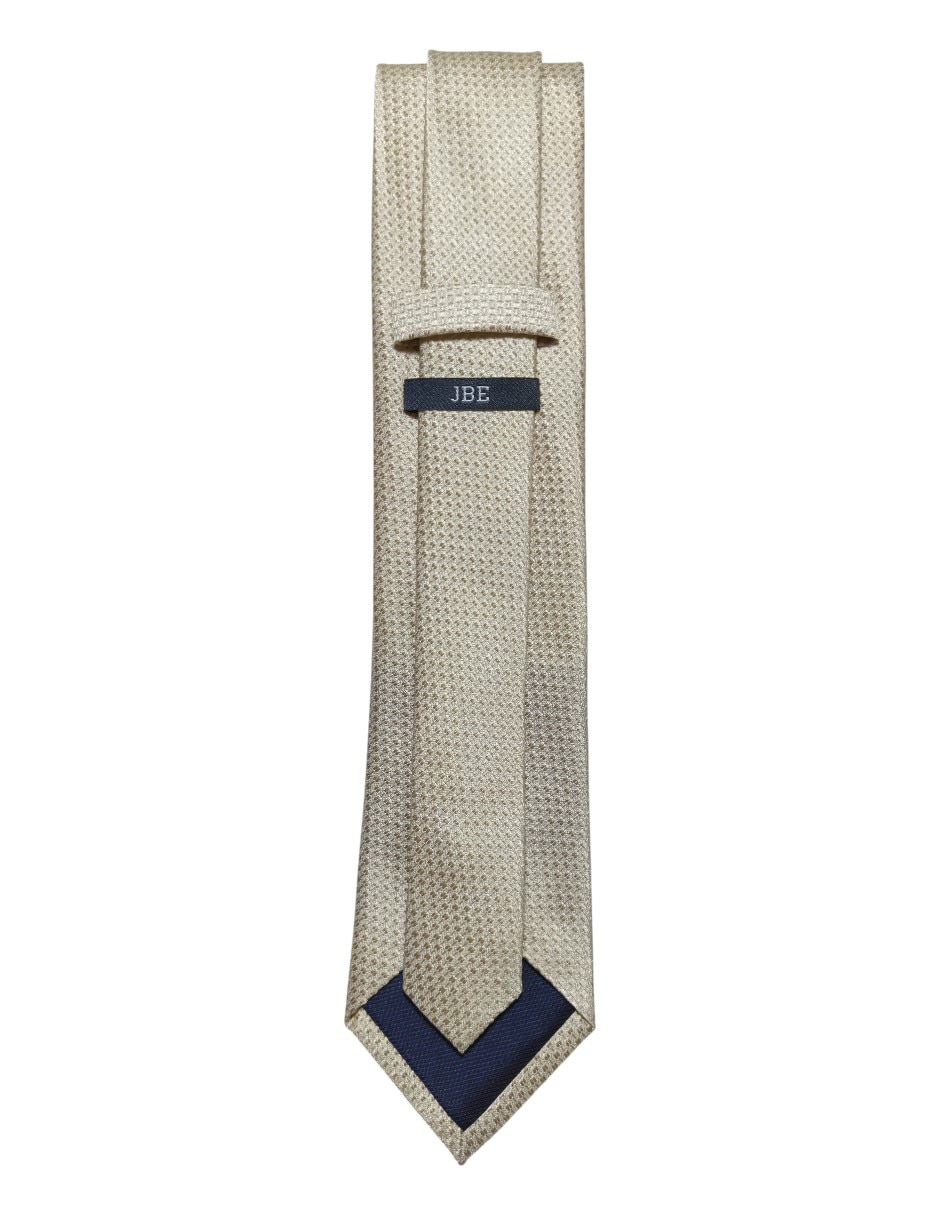 CORBATA JBE GRÁFICO REGULAR SED, BEIGE