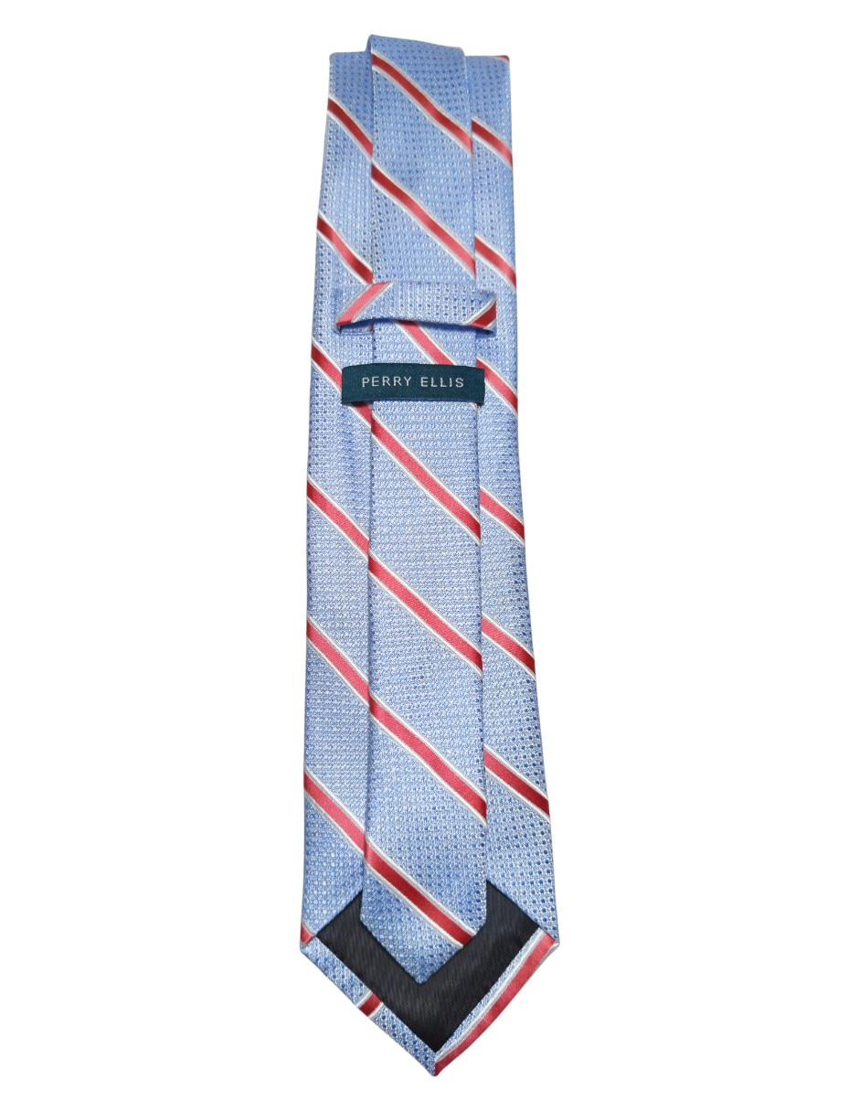 CORBATA PERRY ELLIS A RAYAS R, NARANJAD