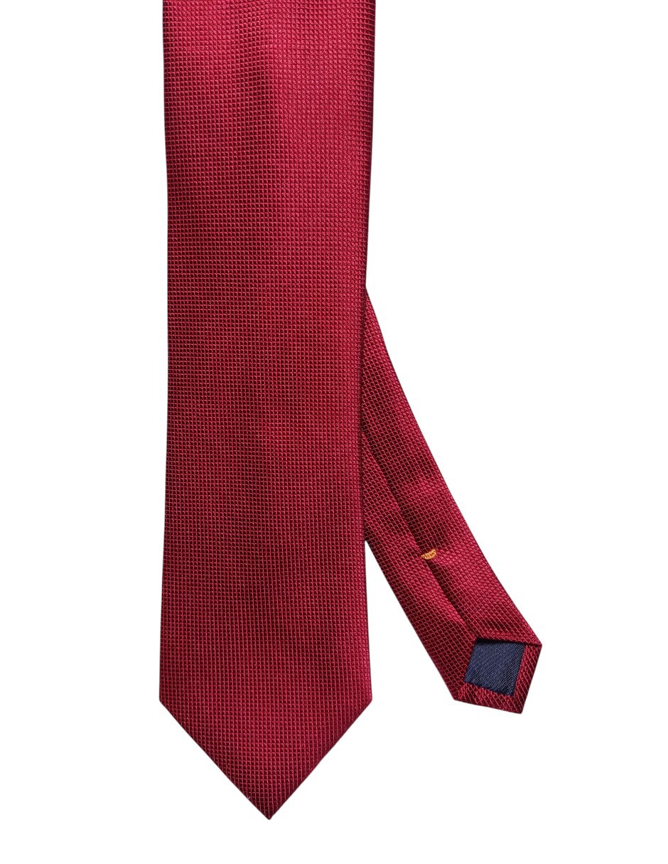 Corbata regular de seda para hombre