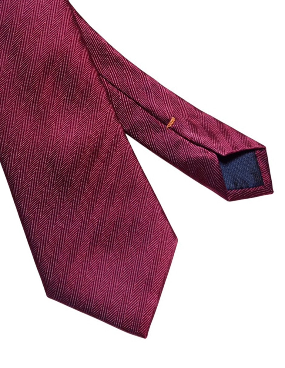 Corbata regular de seda para hombre 2