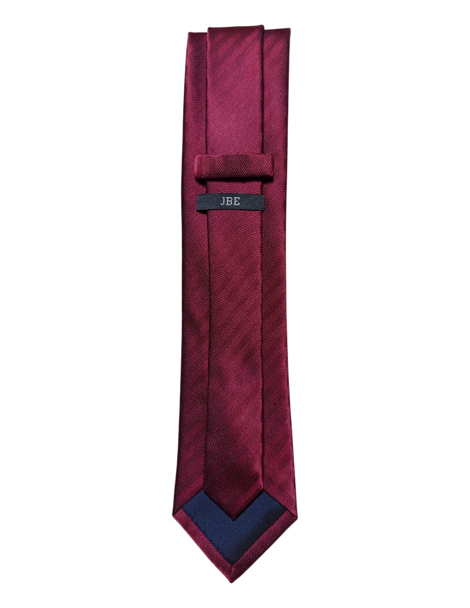 Corbata regular de seda para hombre 3