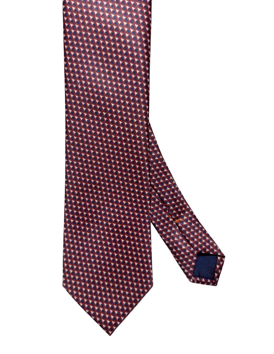 CORBATA JBE FLORAL REGULAR SEDA, ROJO