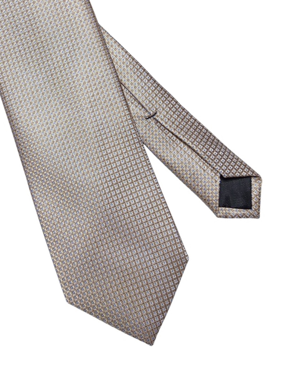 CORBATA PERRY ELLIS GRÁFICO REG, TAUPED