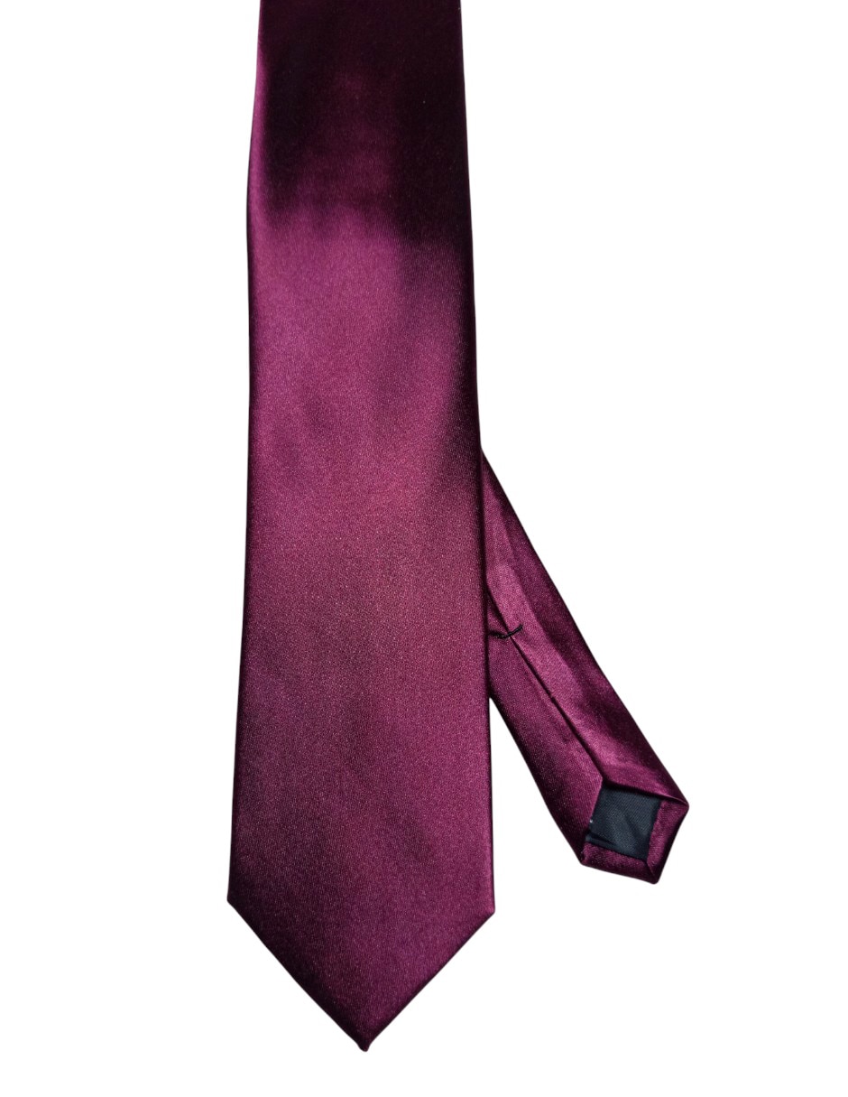 Corbata regular de seda para hombre