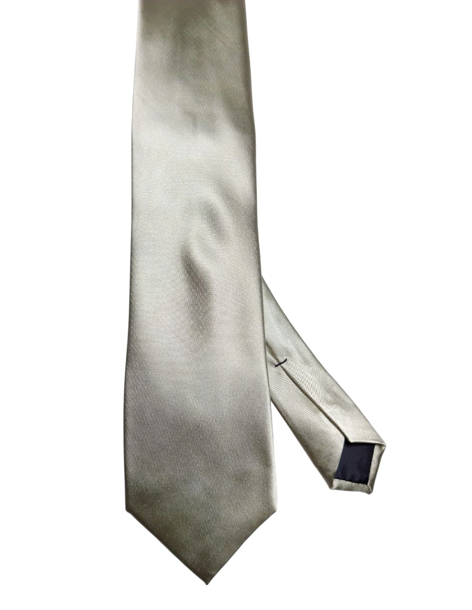 Corbata regular de seda para hombre