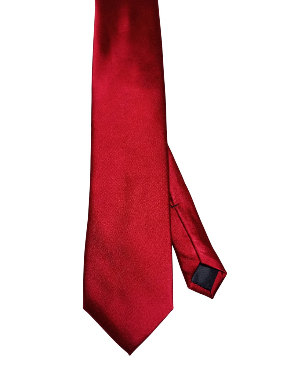 Corbata regular de seda para hombre