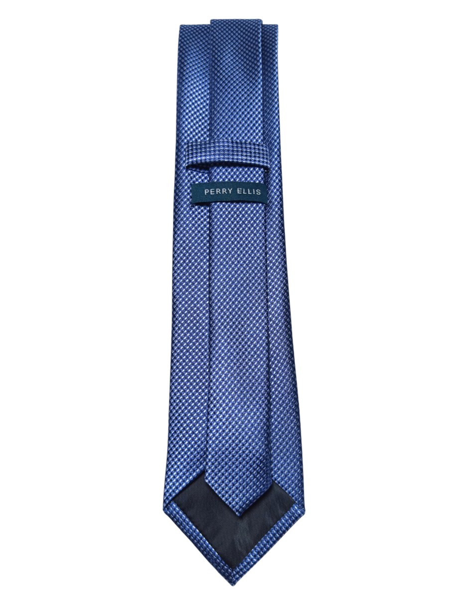 Corbata regular de seda estampado gráfico para hombre 3