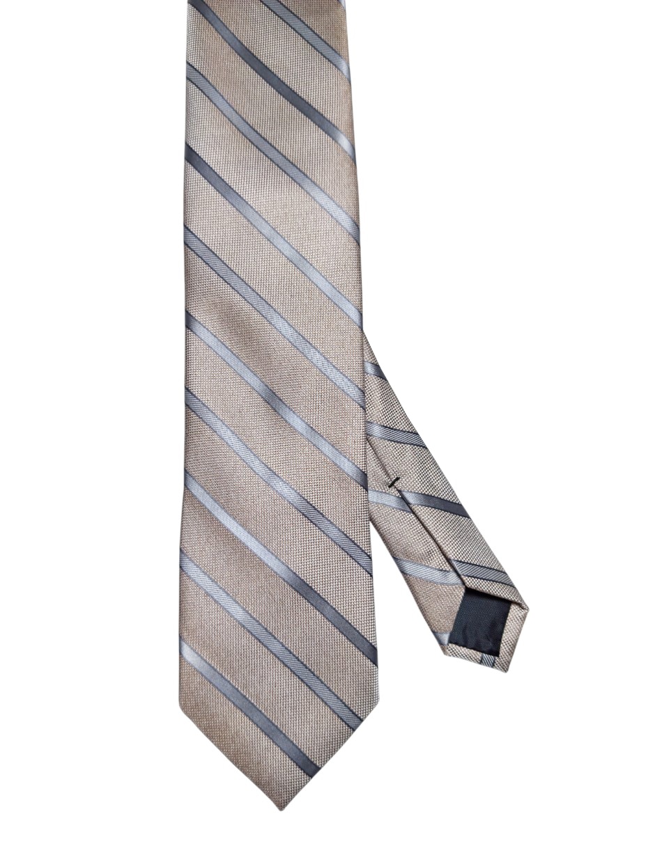 CORBATA PERRY ELLIS A RAYAS REG, TAUPED