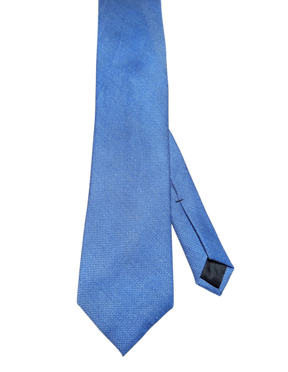 Corbata regular de seda para hombre