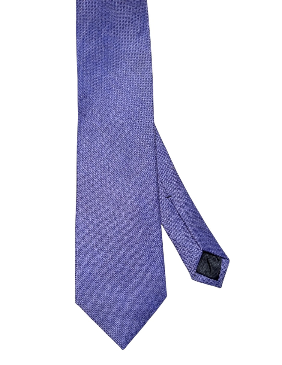 Corbata regular de seda para hombre