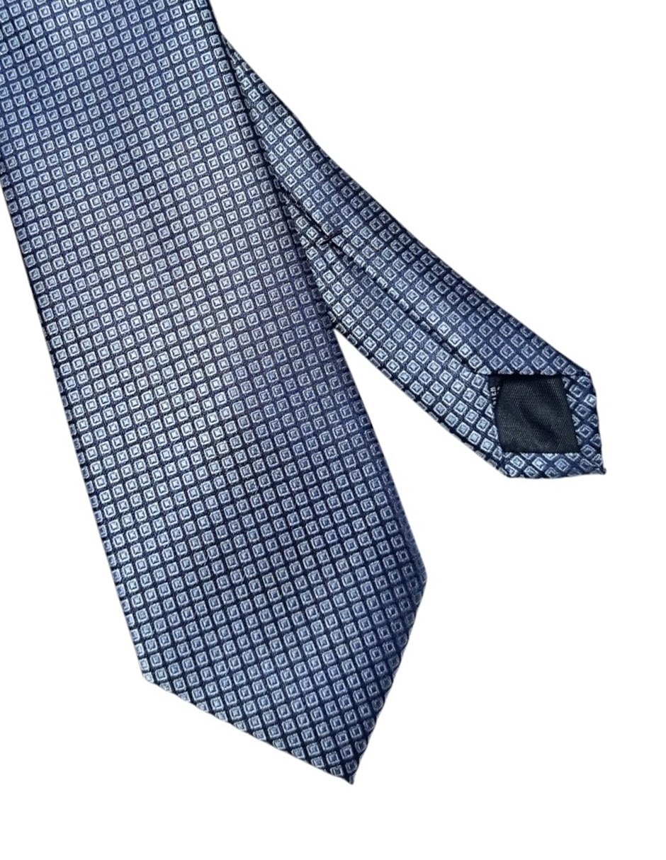 CORBATA PERRY ELLIS A CUA, AZUL MARINOS