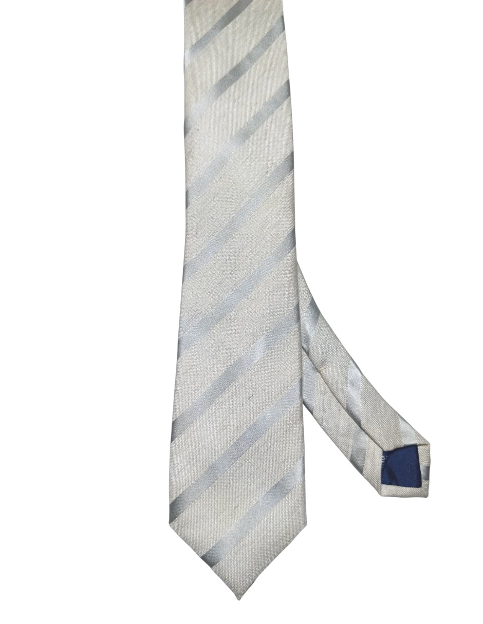 CORBATA ORIGINAL PENGUIN A RAYA, BEIGEA