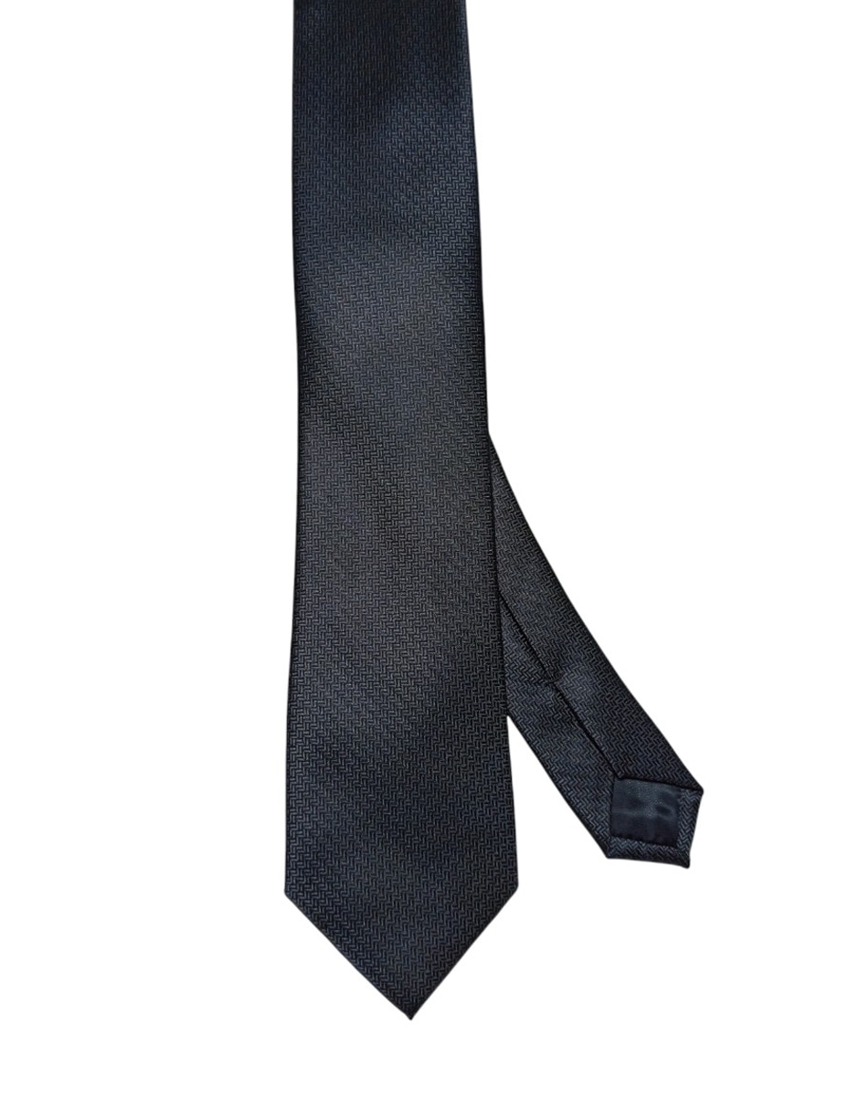 Corbata regular de seda estampada para hombre