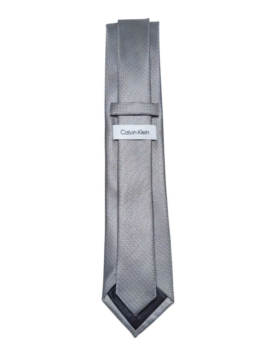 Corbata regular de seda estampada para hombre 3