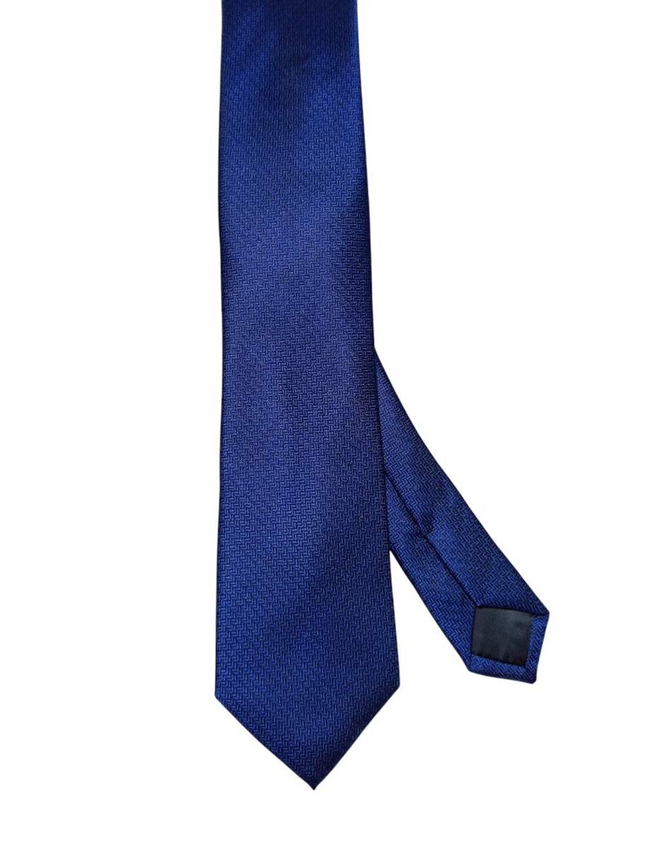 Corbata regular de seda estampada para hombre