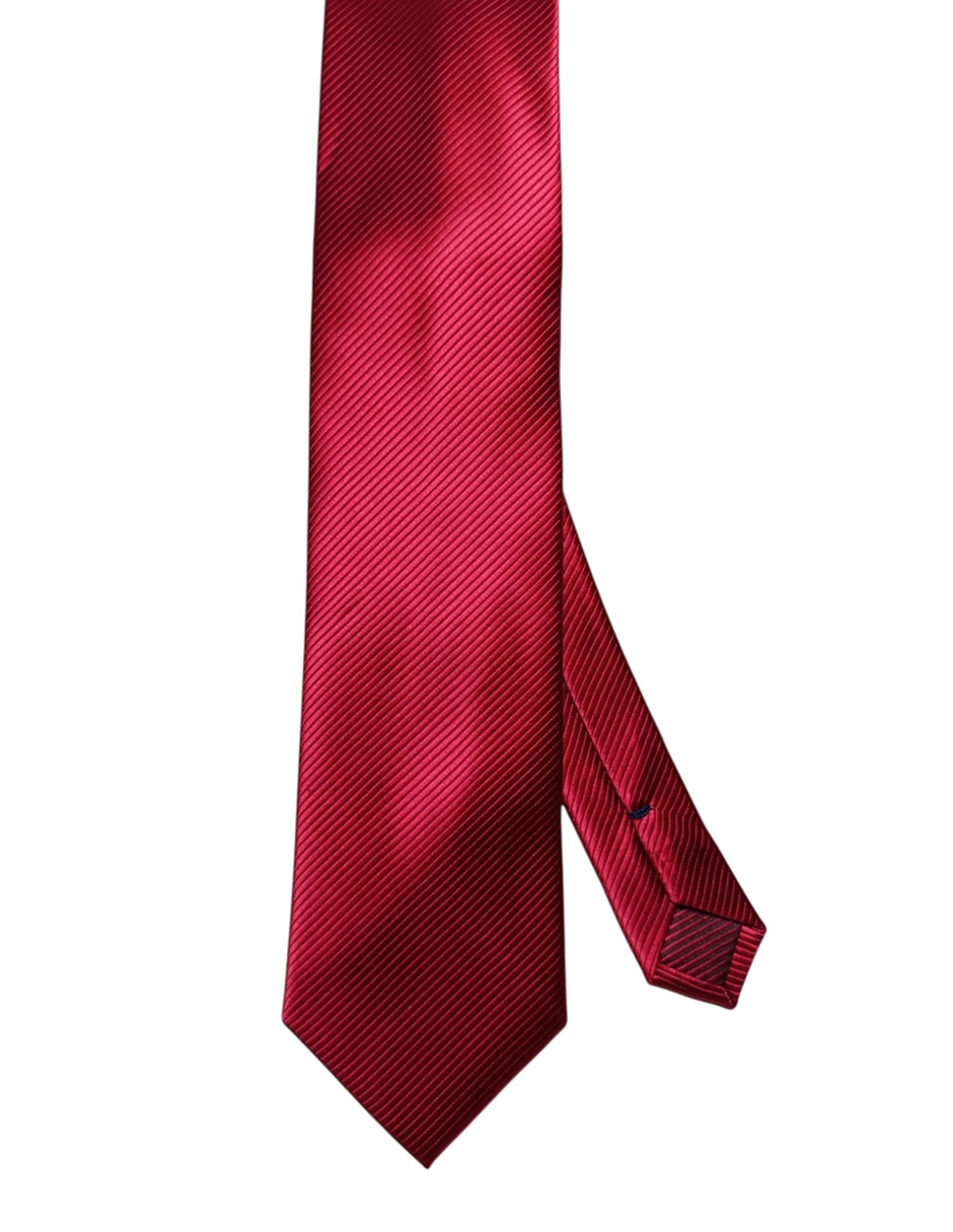 Corbata regular estampado a rayas para hombre