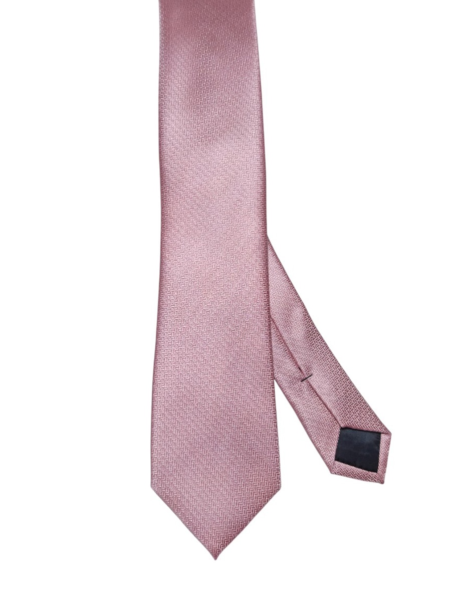 Corbata regular de seda estampada para hombre