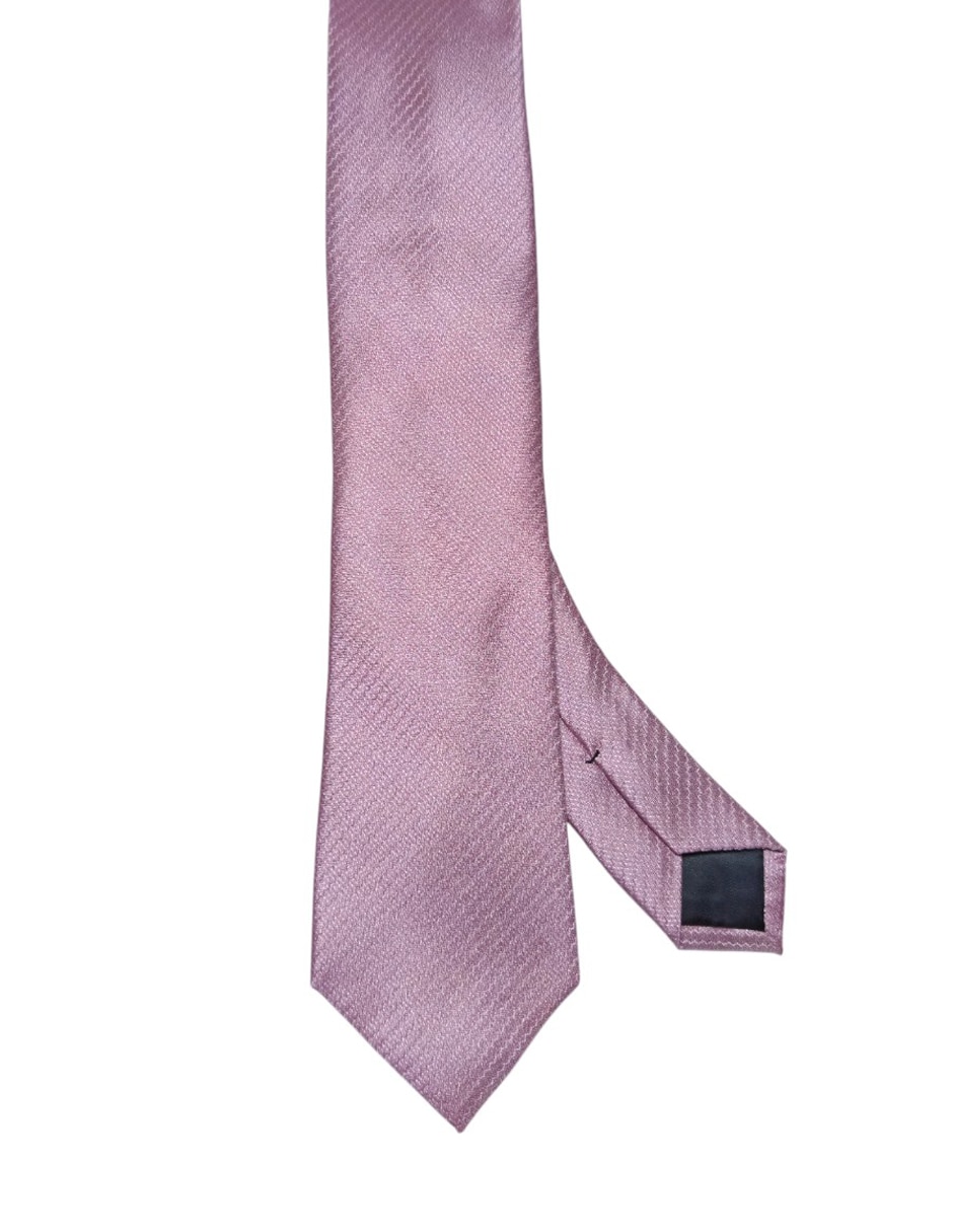 Corbata regular de seda estampada para hombre