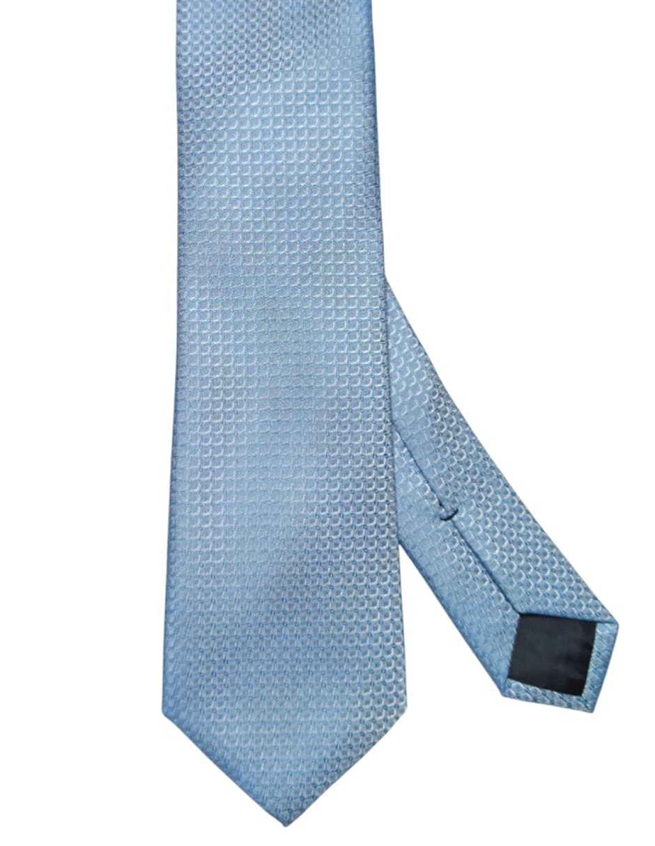 Corbata regular de seda estampada para hombre Corbata regular de seda estampada para hombre