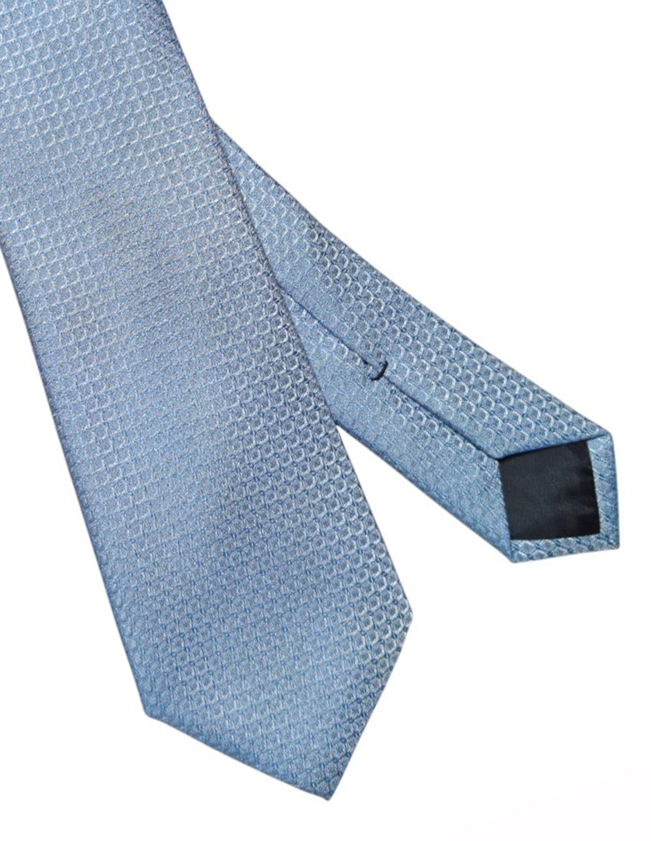Corbata regular de seda estampada para hombre 2