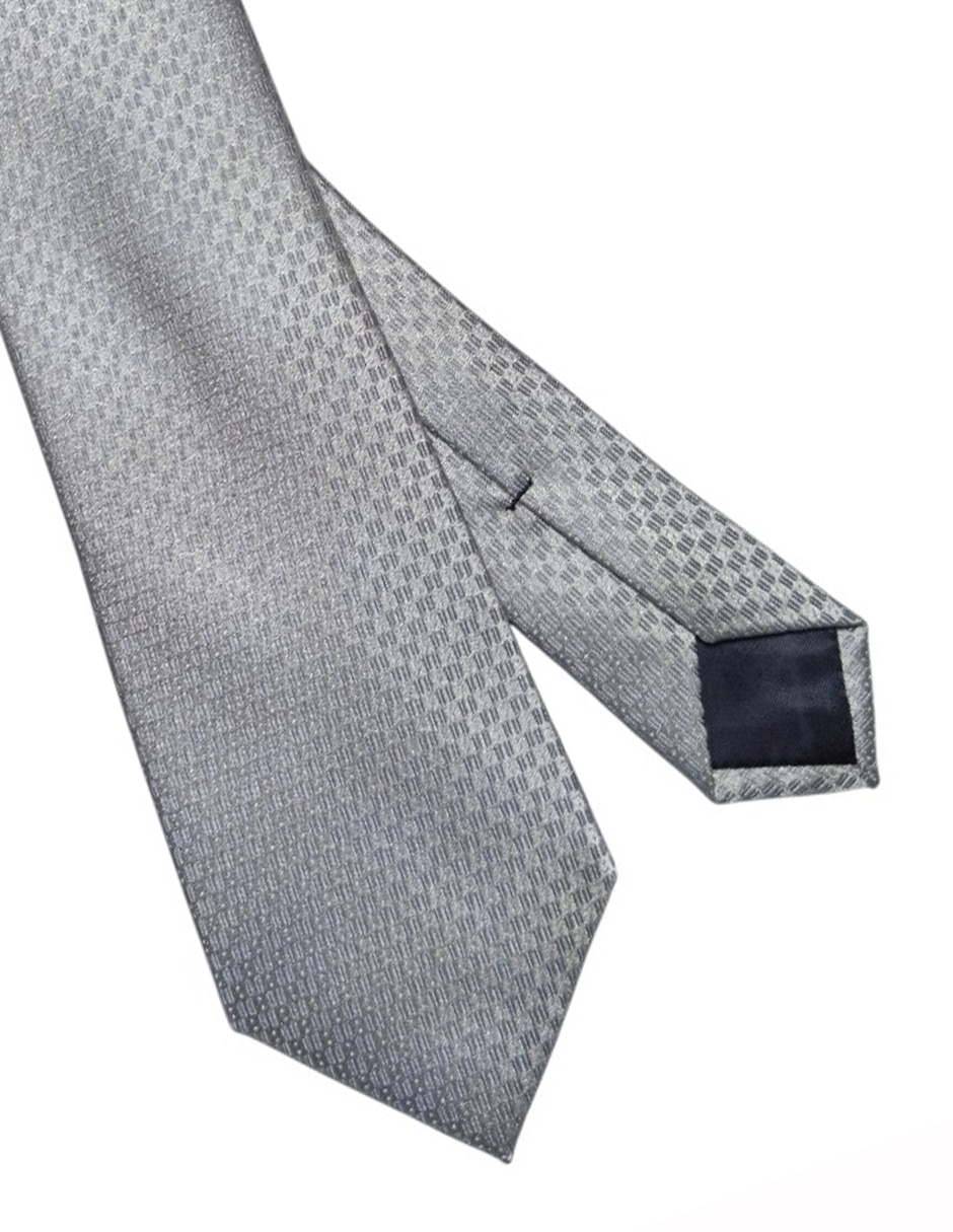 Corbata regular de seda estampada para hombre 2