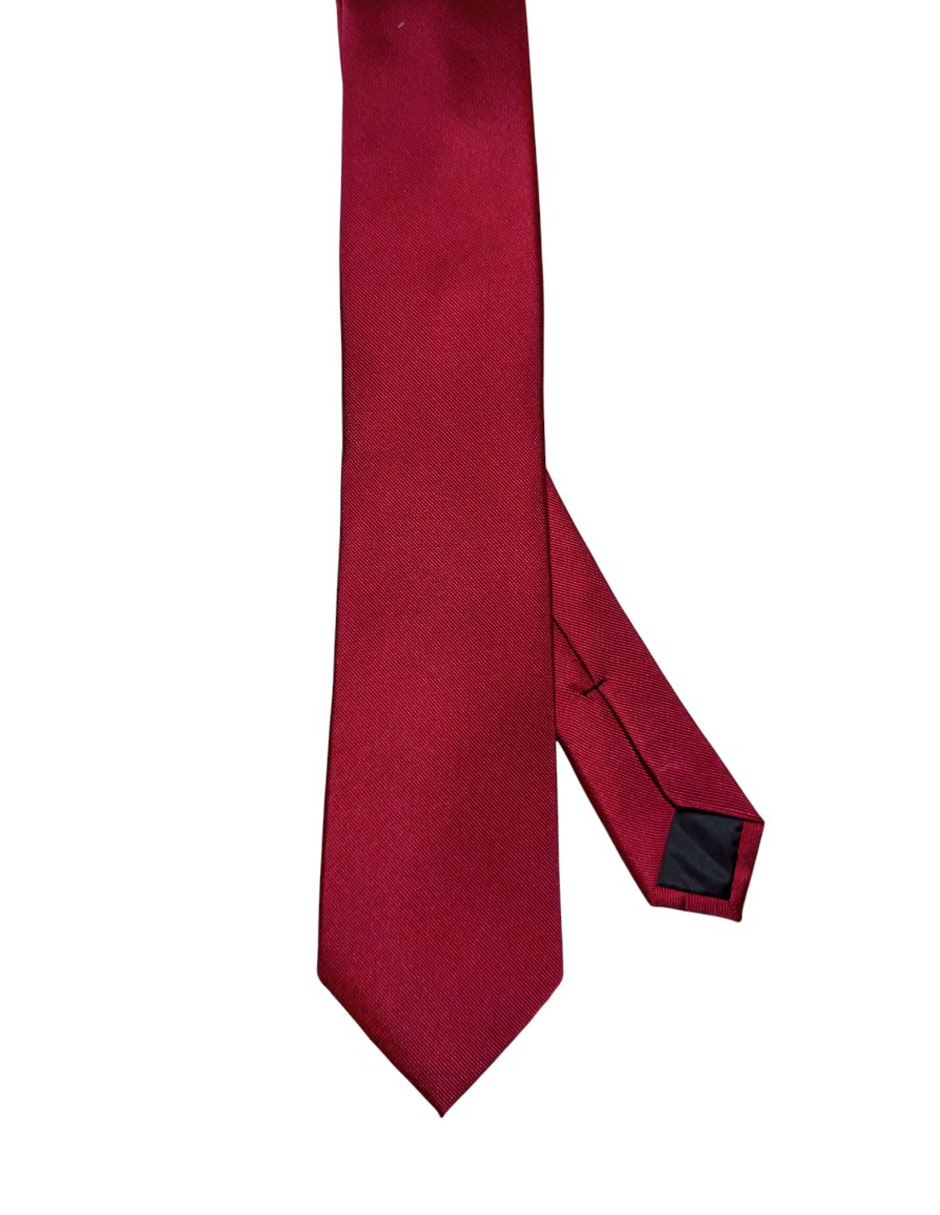 Corbata regular de seda para hombre