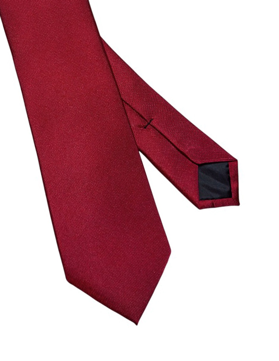 Corbata regular de seda para hombre 2