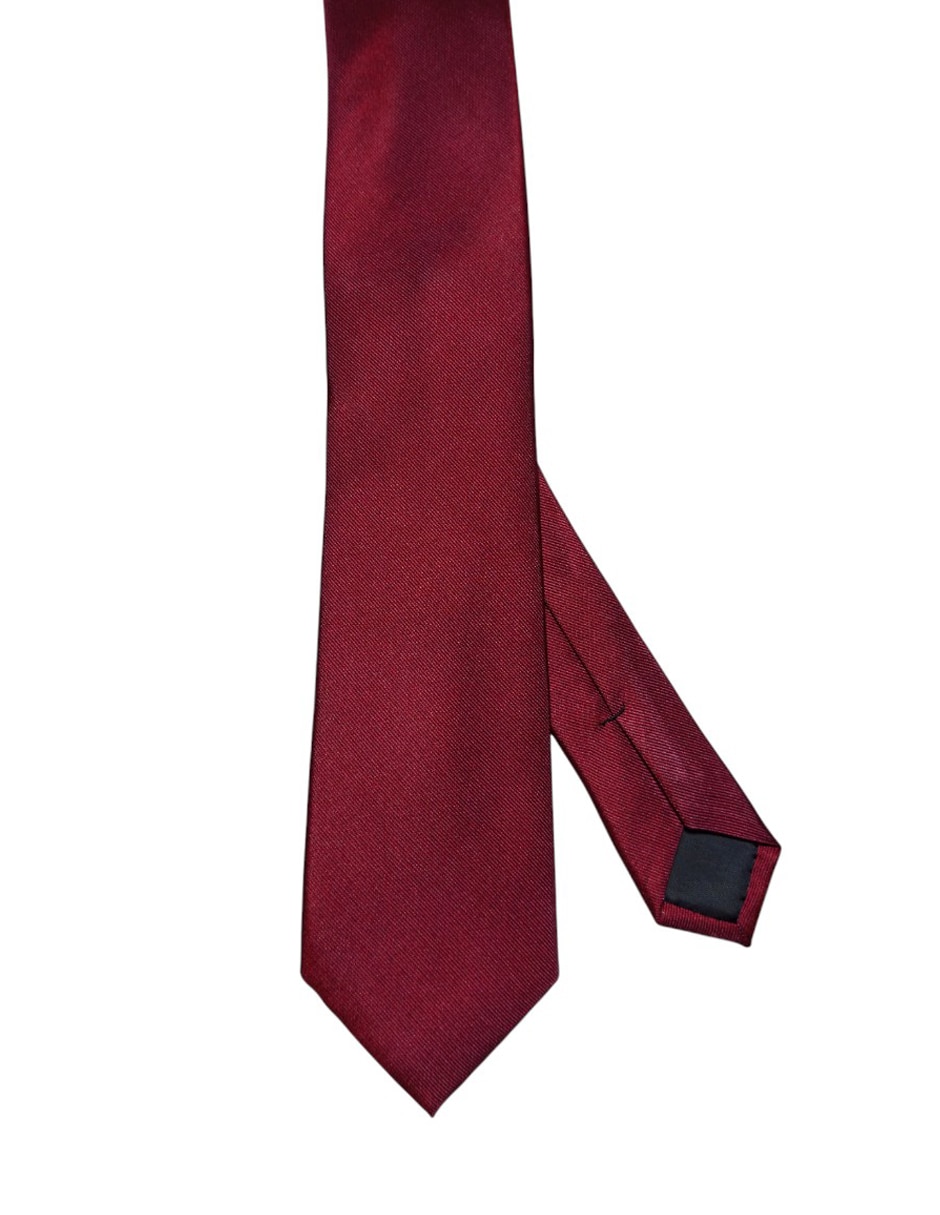 Corbata regular de seda para hombre