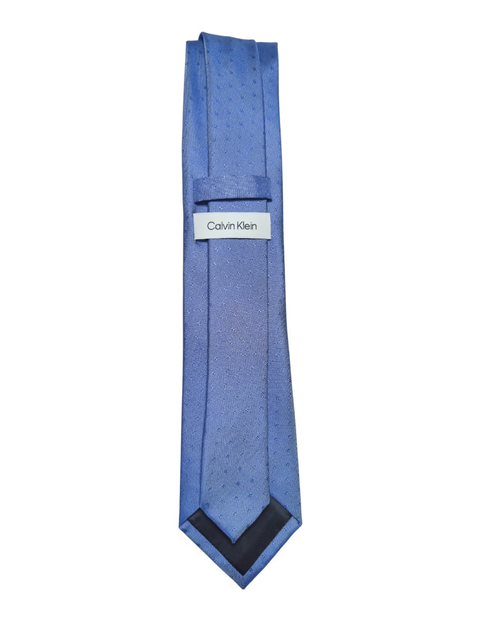 Corbata regular de seda estampado Lunares para hombre 3
