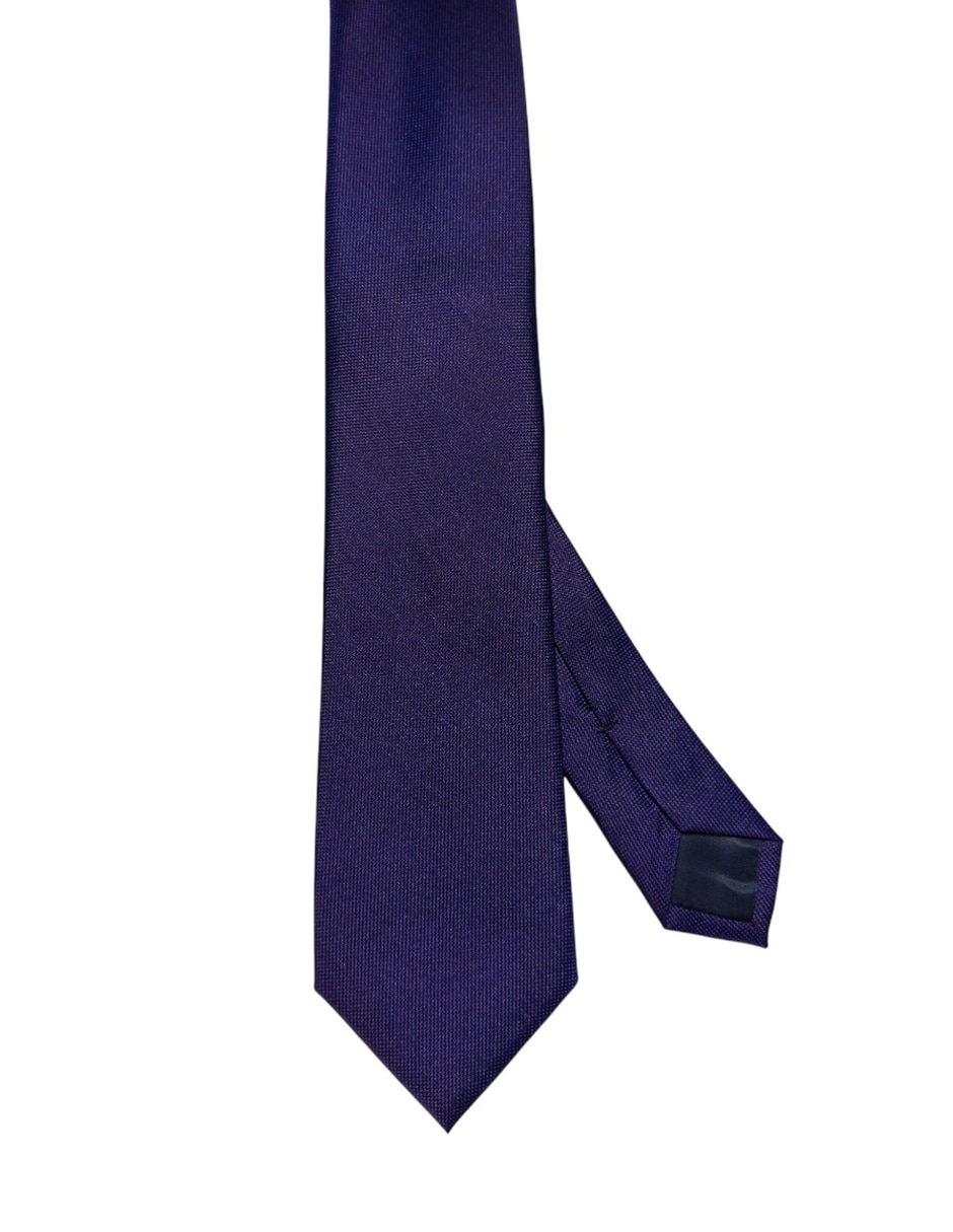 Corbata regular de seda para hombre