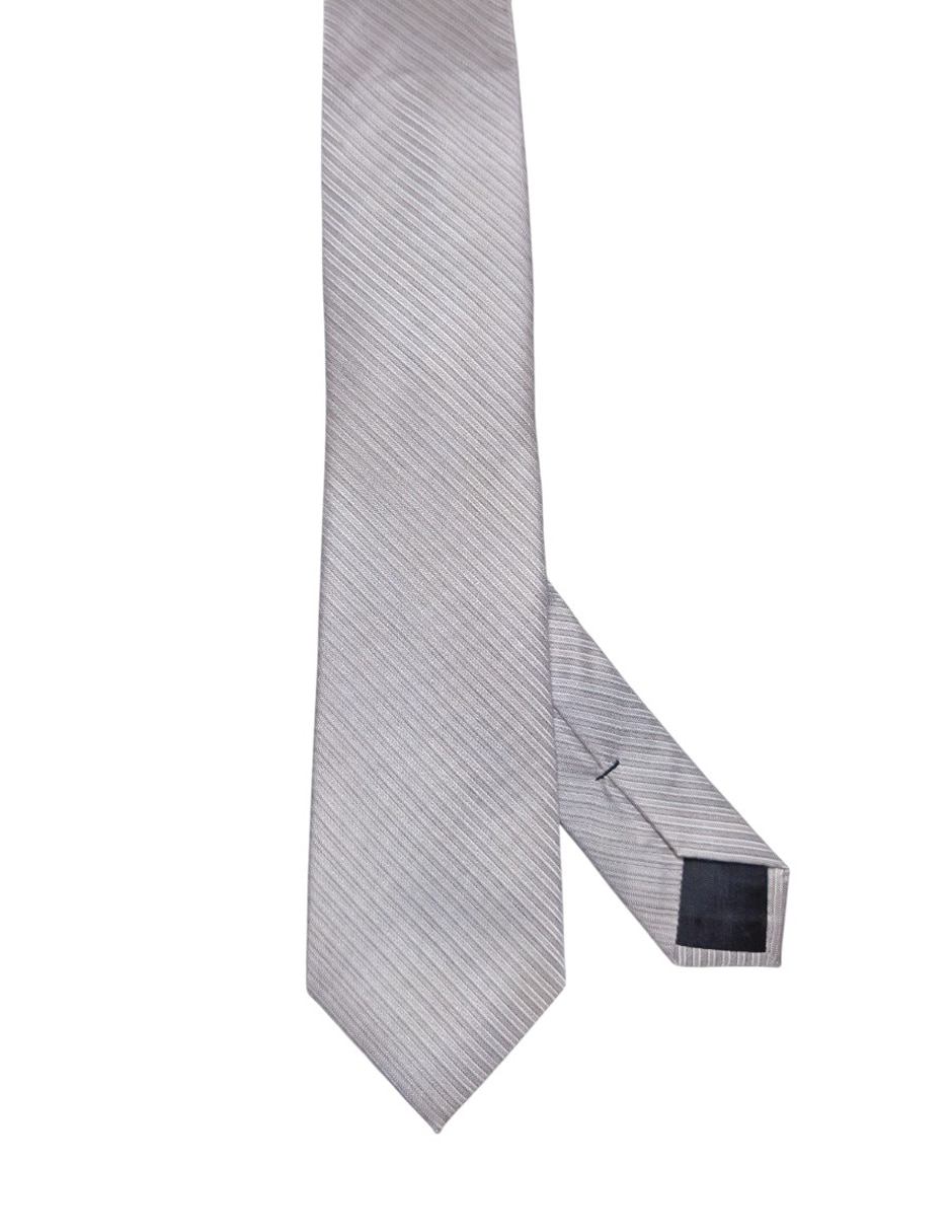 Corbata regular de seda estampado a rayas para hombre Corbata regular de seda estampado a rayas para hombre
