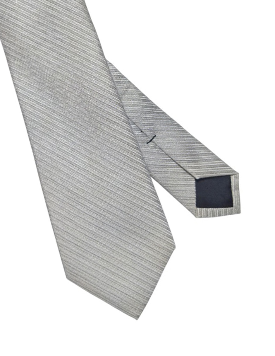 CORBATA CK A RAYAS REGULAR SEDA, BEIGE