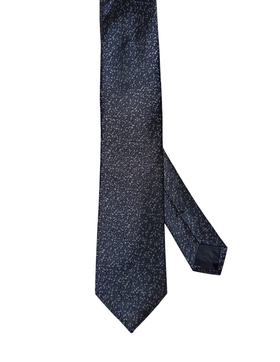 Corbata regular de seda estampado floral para hombre Corbata regular de seda estampado floral para hombre