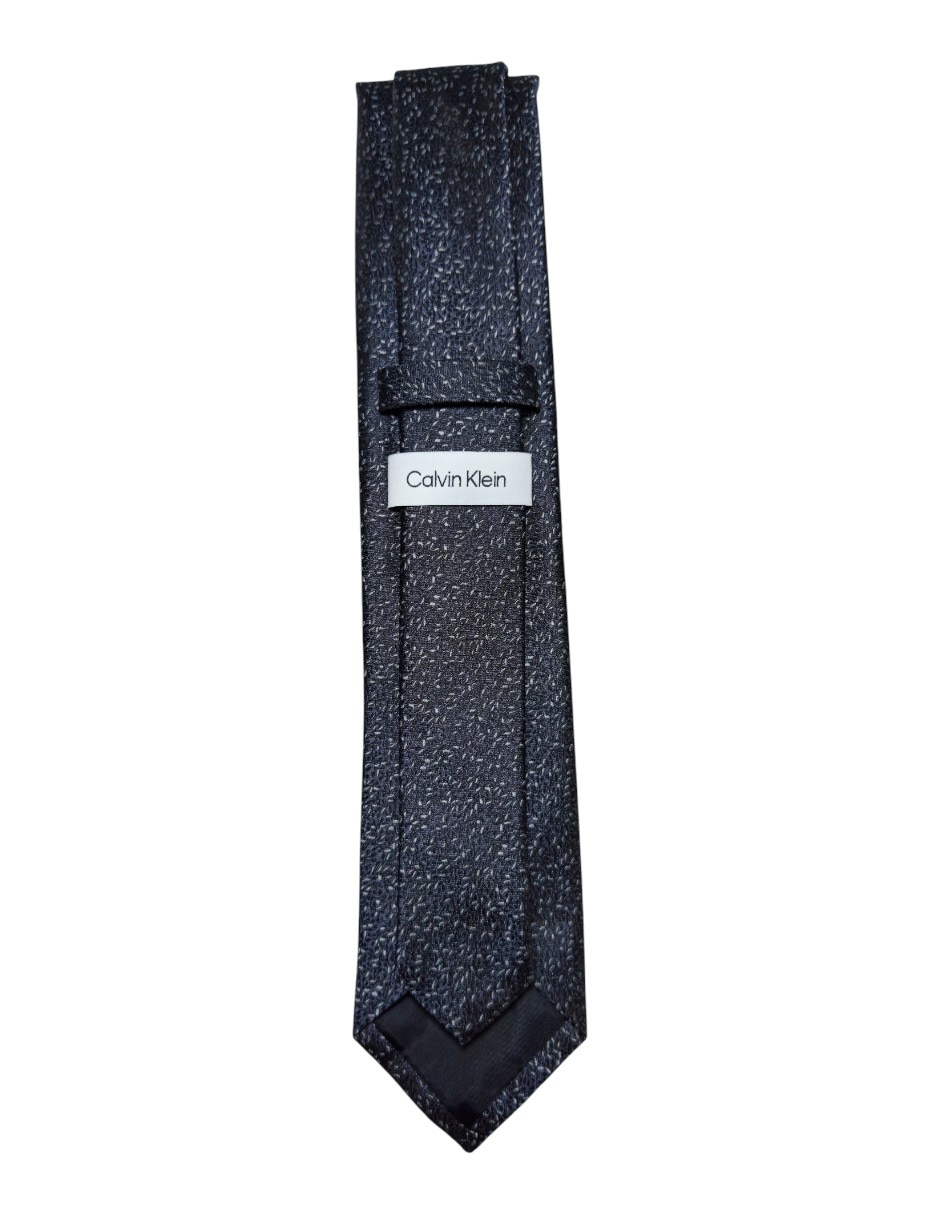 Corbata regular de seda estampado floral para hombre 3
