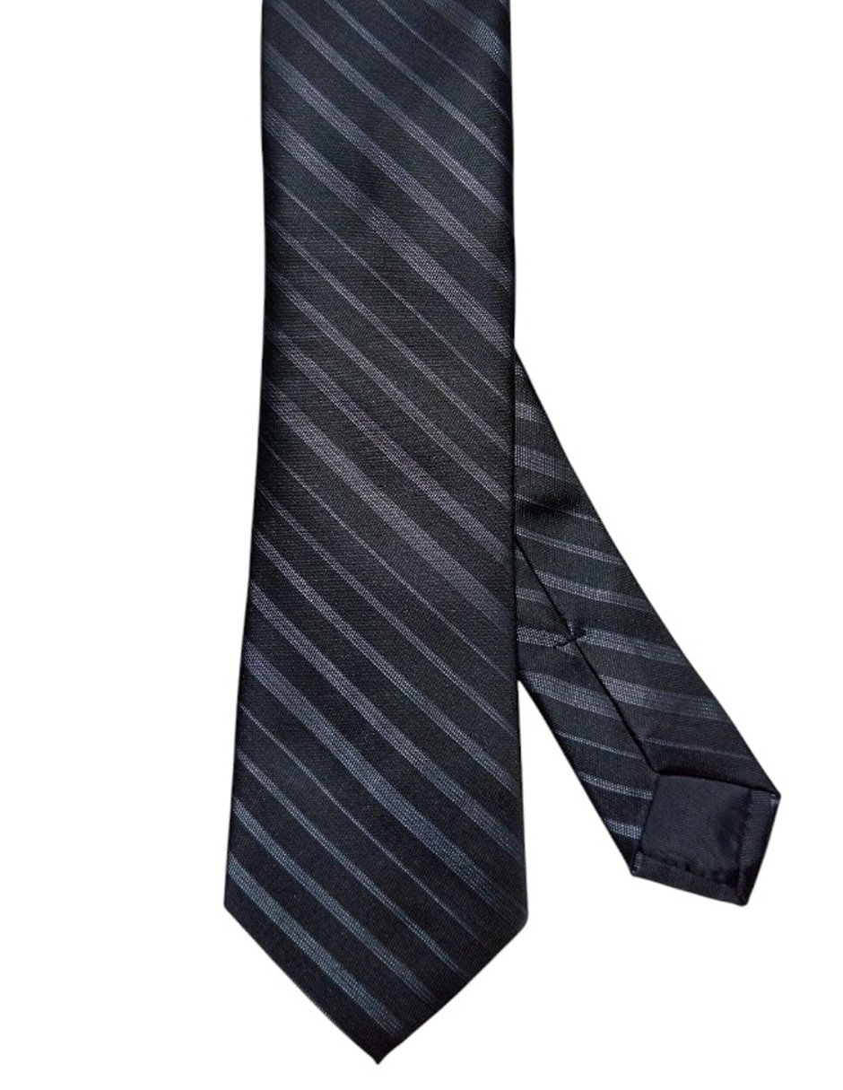 Corbata regular de seda estampado a rayas para hombre Corbata regular de seda estampado a rayas para hombre