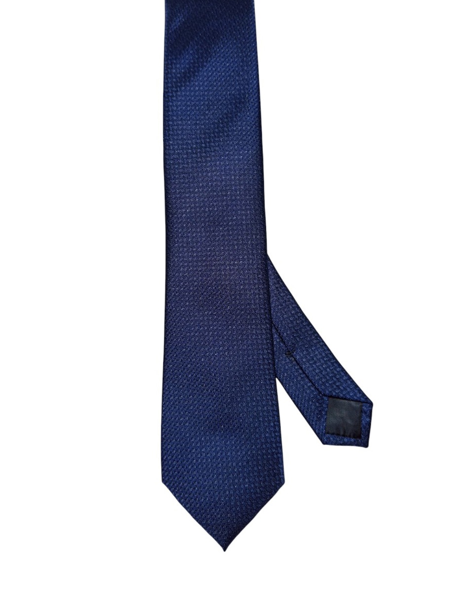 Corbata regular de seda estampada para hombre