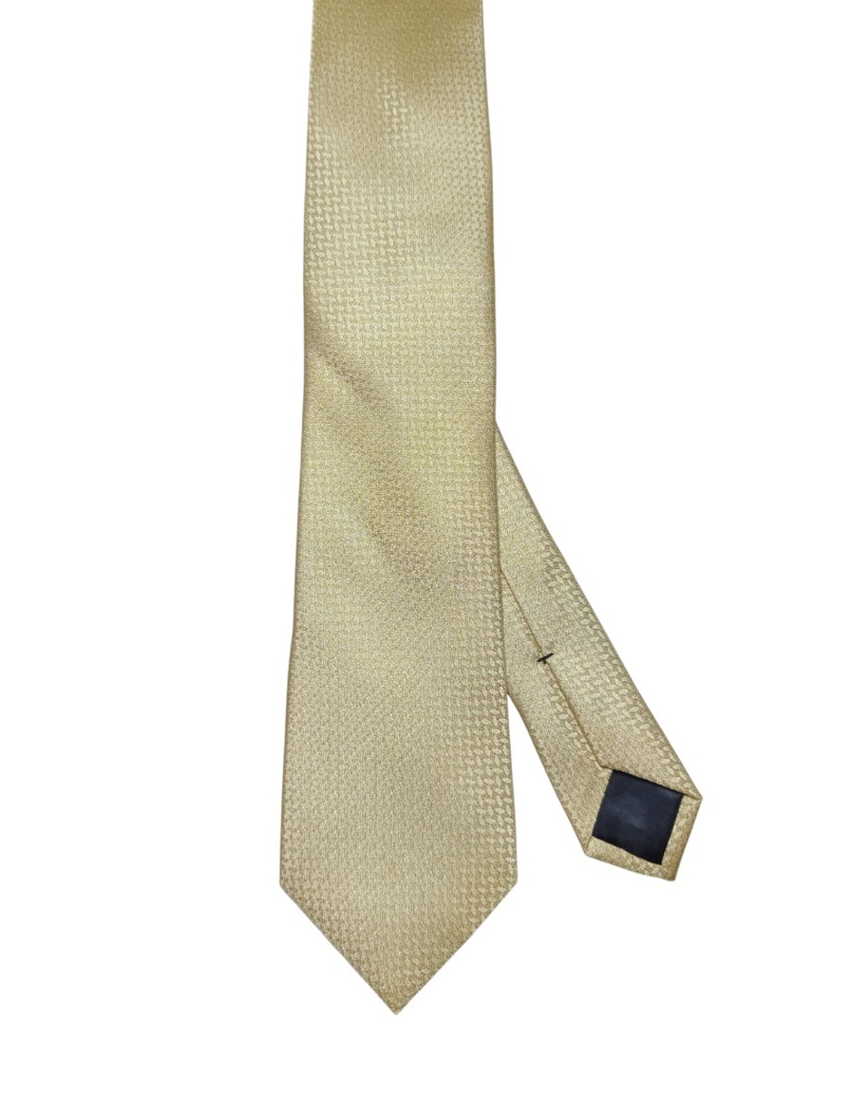 Corbata regular de seda estampada para hombre